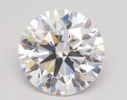 3.09 Carat Round Cut Lab-Created Diamond Online Hot Sale