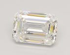 3.02 Carat Emerald Cut Lab-Created Diamond Hot on Sale