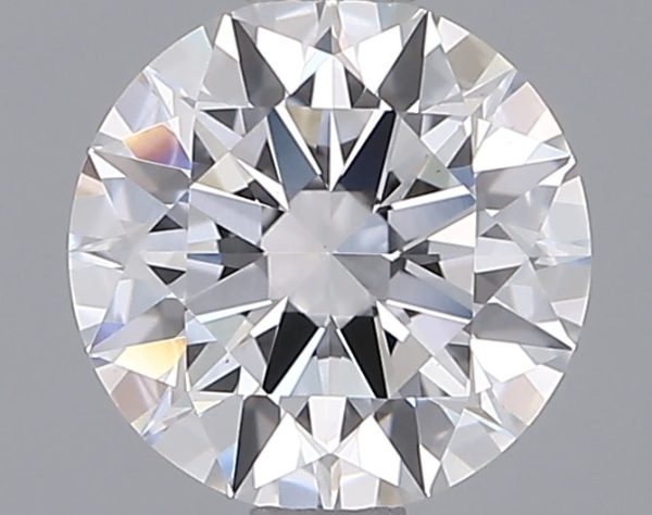 1.25 Carat Round Cut Lab-Created Diamond For Sale