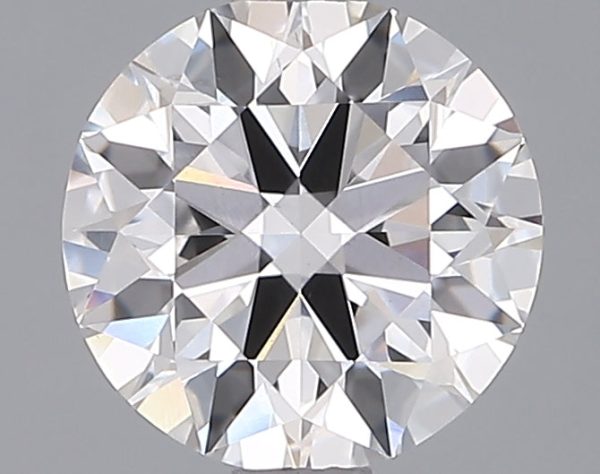 1.51 Carat Round Cut Lab-Created Diamond For Sale