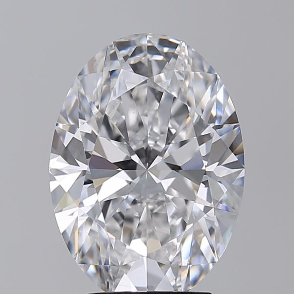 4.03 Carat Oval Cut Lab-Created Diamond Online Hot Sale