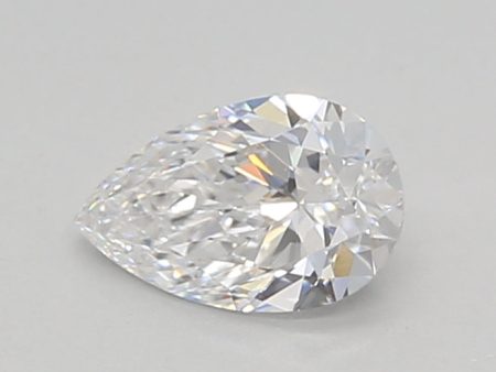 0.51 Carat Pear Cut Lab-Created Diamond Hot on Sale