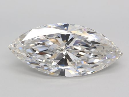 10.00 Carat Marquise Cut Lab-Created Diamond For Sale