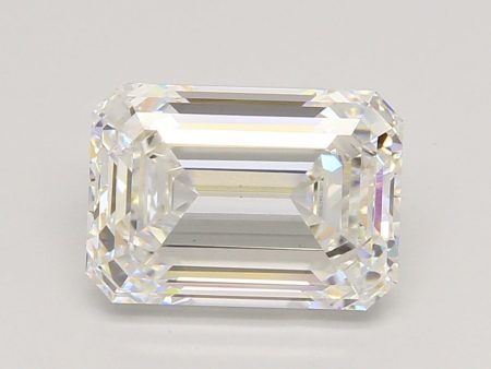 3.55 Carat Emerald Cut Lab-Created Diamond Cheap