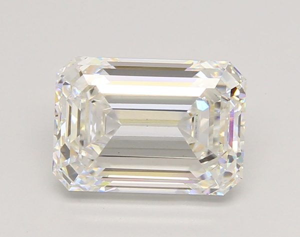 3.55 Carat Emerald Cut Lab-Created Diamond Cheap