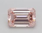 2.32 Carat Emerald Cut Lab-Created Diamond For Sale