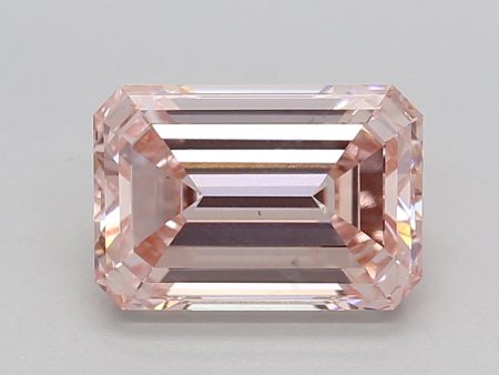 2.32 Carat Emerald Cut Lab-Created Diamond For Sale