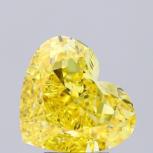 3.65 Carat Heart Cut Lab-Created Diamond on Sale