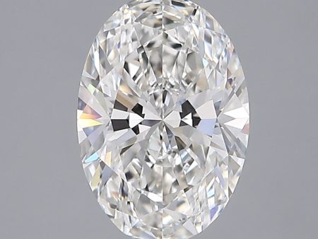 2.09 Carat Oval Cut Lab-Created Diamond Discount