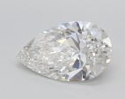 2.02 Carat Pear Cut Lab-Created Diamond For Discount