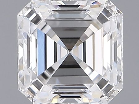 1.23 Carat Asscher Cut Lab-Created Diamond For Discount