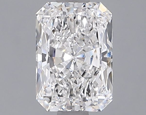 1.21 Carat Radiant Cut Lab-Created Diamond For Sale