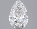 1.59 Carat Pear Cut Lab-Created Diamond Discount