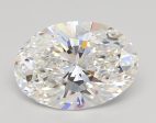 4.01 Carat Oval Cut Lab-Created Diamond on Sale