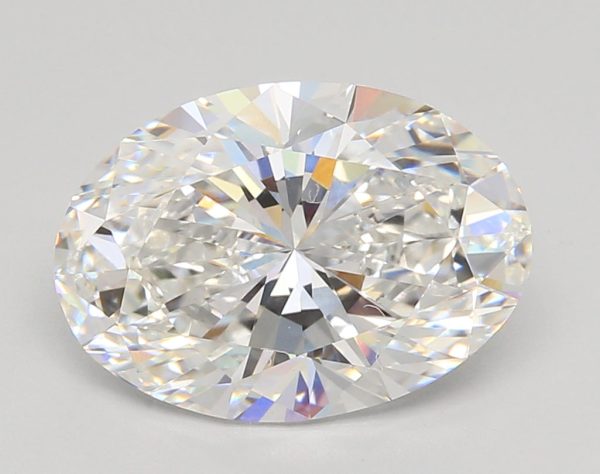 4.01 Carat Oval Cut Lab-Created Diamond on Sale