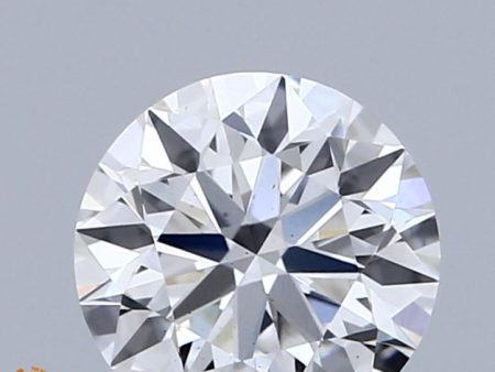 1.34 Carat Round Cut Lab-Created Diamond For Discount