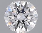 1.28 Carat Round Cut Lab-Created Diamond For Discount