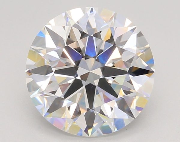 3.59 Carat Round Cut Lab-Created Diamond Supply