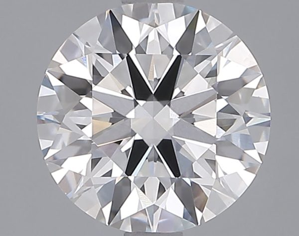 2.28 Carat Round Cut Lab-Created Diamond on Sale