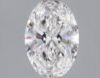 1.54 Carat Oval Cut Lab-Created Diamond Online Hot Sale