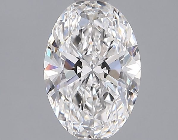 1.54 Carat Oval Cut Lab-Created Diamond Online Hot Sale