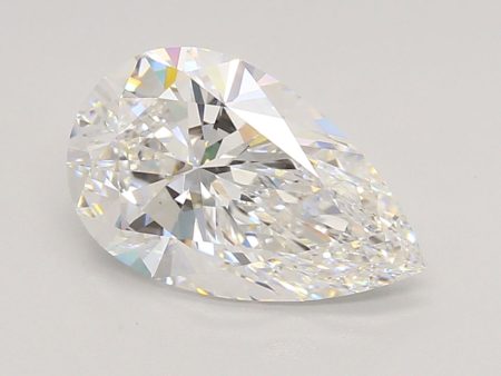 2.07 Carat Pear Cut Lab-Created Diamond on Sale