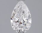 1.27 Carat Pear Cut Lab-Created Diamond Fashion