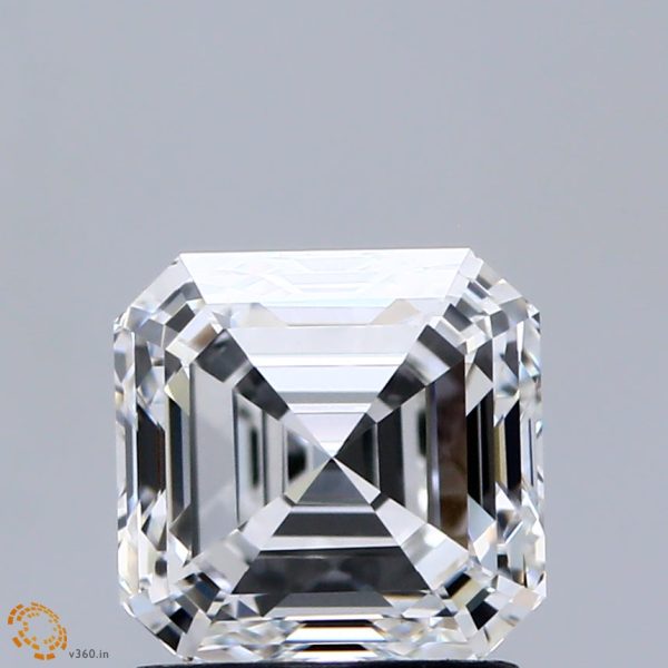 1.72 Carat Asscher Cut Lab-Created Diamond Online Sale