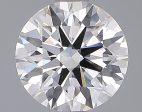 1.70 Carat Round Cut Lab-Created Diamond on Sale