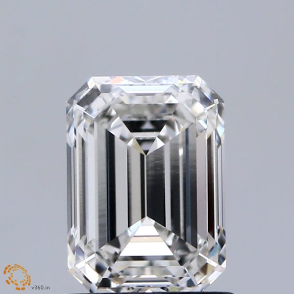 1.42 Carat Emerald Cut Lab-Created Diamond Online Hot Sale