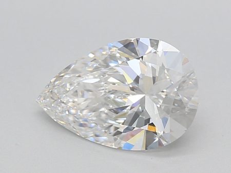 1.53 Carat Pear Cut Lab-Created Diamond Online now