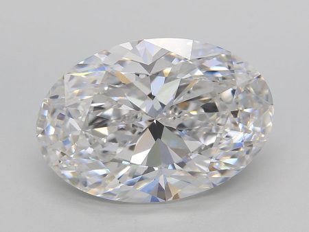 10.00 Carat Oval Cut Lab-Created Diamond on Sale