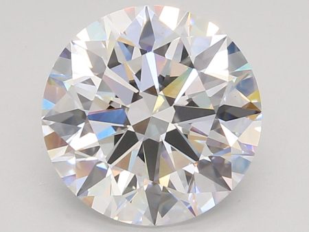 3.52 Carat Round Cut Lab-Created Diamond For Discount