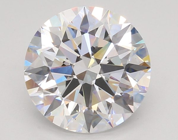 3.52 Carat Round Cut Lab-Created Diamond For Discount