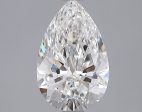 2.09 Carat Pear Cut Lab-Created Diamond For Sale