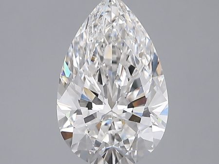 2.09 Carat Pear Cut Lab-Created Diamond For Sale