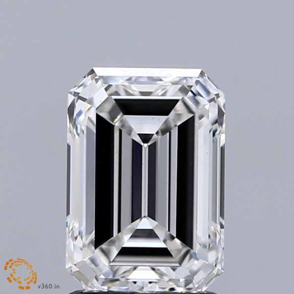 1.84 Carat Emerald Cut Lab-Created Diamond Cheap