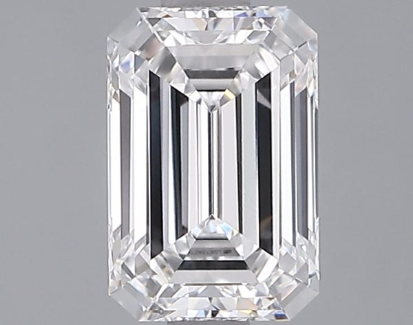 1.52 Carat Emerald Cut Lab-Created Diamond Online Hot Sale