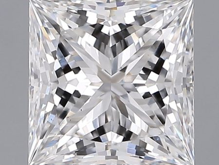 1.51 Carat Princess Cut Lab-Created Diamond For Discount