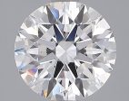 2.09 Carat Round Cut Lab-Created Diamond For Sale