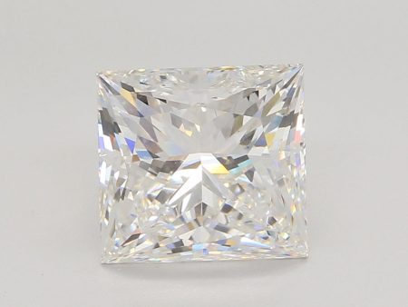 4.03 Carat Princess Cut Lab-Created Diamond Fashion