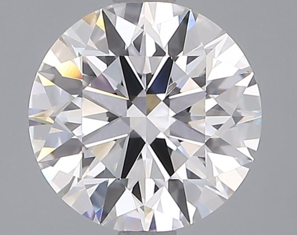 2.29 Carat Round Cut Lab-Created Diamond Sale