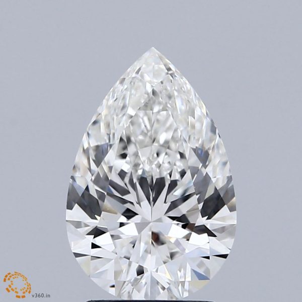 2.06 Carat Pear Cut Lab-Created Diamond Online Hot Sale