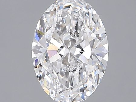 1.56 Carat Oval Cut Lab-Created Diamond Online Sale