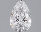 1.58 Carat Pear Cut Lab-Created Diamond Online Sale