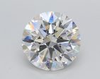 2.00 Carat Round Cut Lab-Created Diamond For Sale