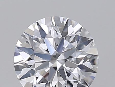 0.59 Carat Round Cut Lab-Created Diamond For Sale