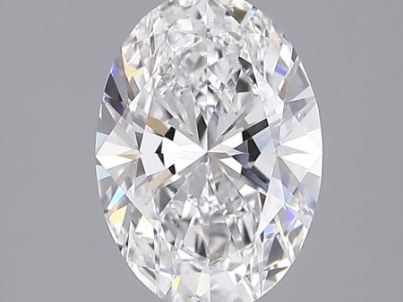 2.03 Carat Oval Cut Lab-Created Diamond Sale