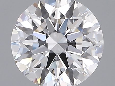 1.24 Carat Round Cut Lab-Created Diamond For Sale