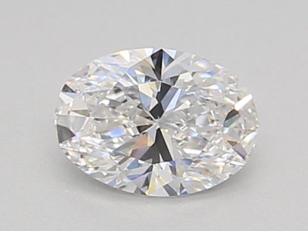 0.51 Carat Oval Cut Lab-Created Diamond Hot on Sale